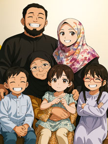 Hasil transformasi anime